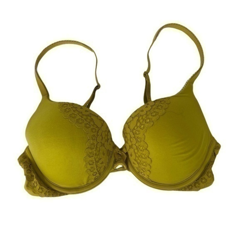 Victoria Secret Women Bras Yellow mustard Sz 34C